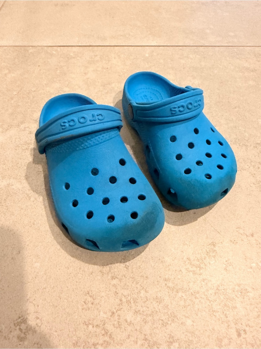 Crocs boys girls 10 us Kids Classic Clog - Blue